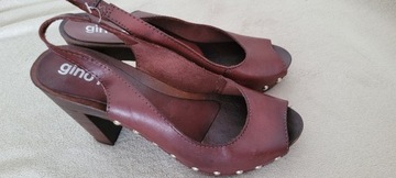 Buty, sandały damskie gino rossi, 37, skóra