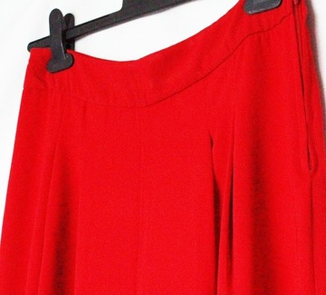 Eleganckie Spodnie Tall*RED Karmin*Wys. Stan*M/L