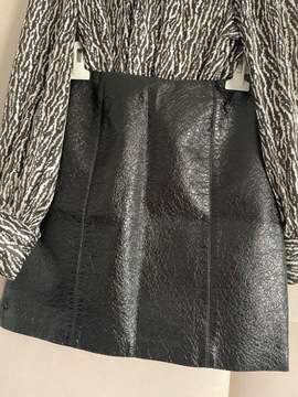 Spódnica H&M 38 M skóra Zara Mohito Reserved 