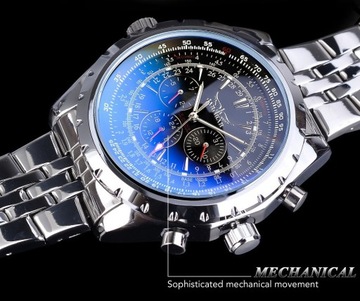 Zegarek  PIĘKNY AUTOMAT + Mechaniczny + MULTI DATA  HIT MODY 2024 OKAZJA 