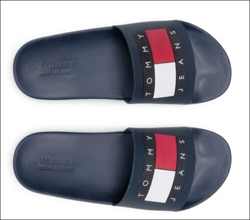 Klapki TOMMY JEANS FLAG POLL SLIDE  r. 40