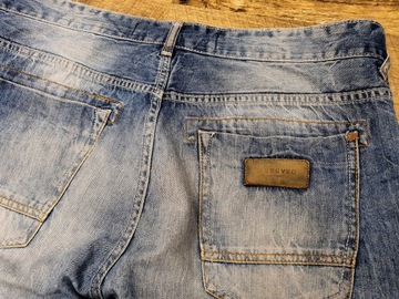 Spodnie jeans RESERVED W38 jak XL pas 98 (LS65)