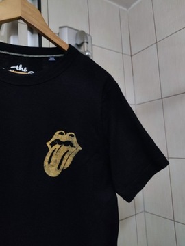 bluzka t-shirt męski koszulka the rolling stones concert bawełniana L XL