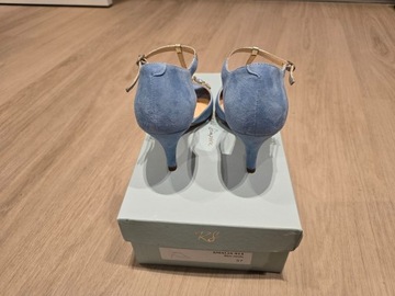 Buty wieczorowe Rachel Simpson Amalia błękitne