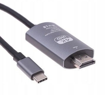 KABEL ADAPTER USB-C DO HDMI 4K UHD 200CM MHL