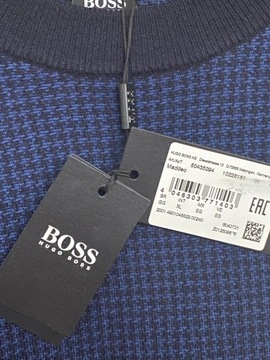 sweter Hugo Boss męski XL granatowy