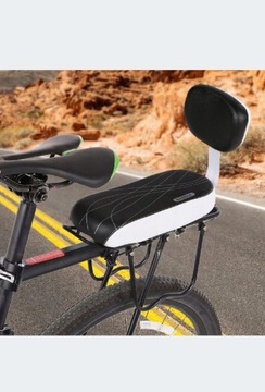 Poduszka rowerowa z oparciem rączka stopki bagazni