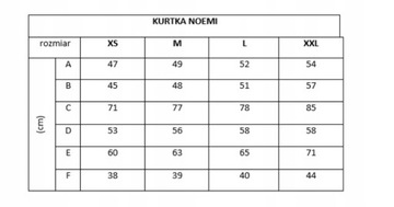 Campus kurtka damska softshell bez kaptura NOEMI rozmiar XXL