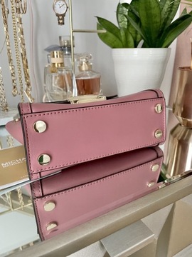 Michael Kors torebka kuferek Whitney różowa Rose