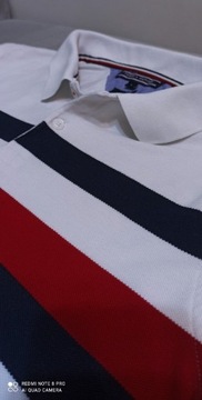 Tommy  Hilfiger t-shirt oryginalna koszulka polo rozmiar  L, M