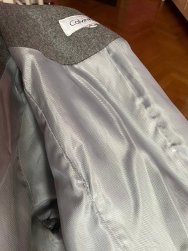 Płaszcz damski wełniany Calvin Klein kurtka M