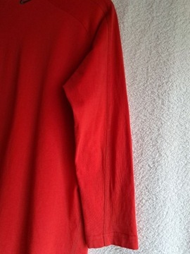 Czerwona koszulka/bluzka, Nike, 100 %bawełna, r.XL