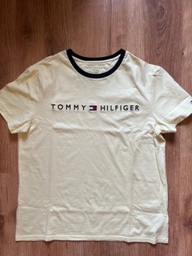 Koszulka T Shirt Tommy Hilfiger Żółty M