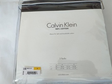 Koszulki bez rękawów Calvin Klein M 3 pak