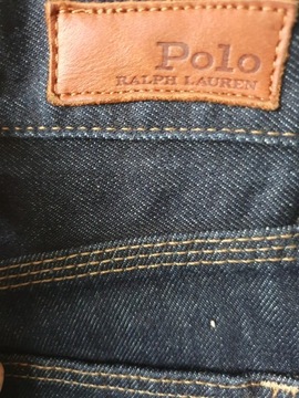 Damskie granatowe jeansy Polo Ralph Lauren - nowe