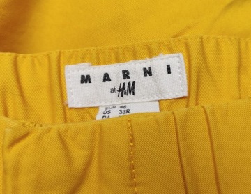 Marni x H&M bawełniane szorty bermudy na lato
