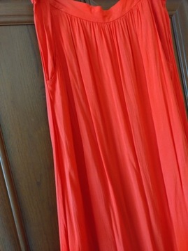 Maxi spódnica na lato czerwona  XL