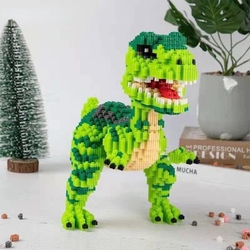 DUŻE KLOCKI DINOZAUR T-REX XXL ZESTAW 5480EL 31cm