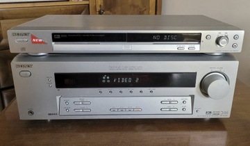 Amplituner Sony STR-DE495 DVD Sony z kolumnami