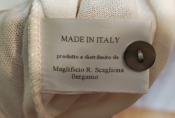 Sweter Kardigan Scaglione włoski rozmiar M