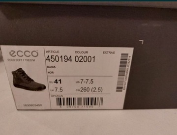 Buty Ecco Soft 7 Trend M Rozmiar 41 ocieplane bdb-