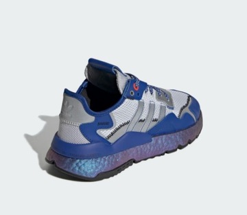 Adidas granatowe buty do biegania odblaskowe Nite Jogger EG3360 
