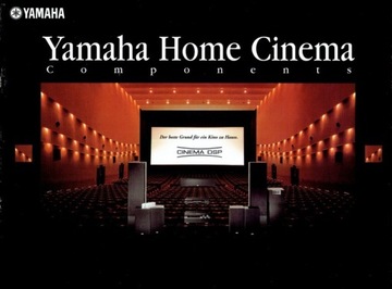 YAMAHA Home Cinema Components prospekt 1998
