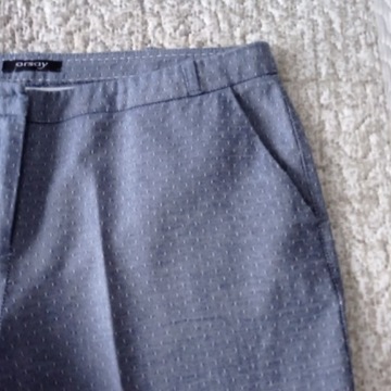 Letnie spodnie cygaretki Orsay 38 STAN B. DOBRY 