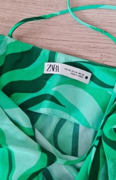 Zielona mini Zara xs