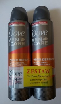 Dove men+care (2x150 ml) Odor Defence