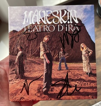 MANESKIN Teatro D’ira - cd album AUTOGRAFY