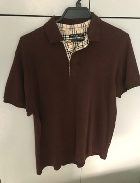 koszulka polo Burberry elegancka M vintage unisex