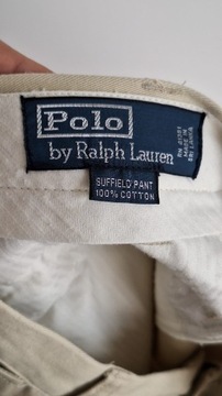 Spodnie chinosy polo Ralph Lauren bawełna 36/29 