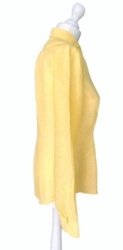 Jedwabna ekskluzywna bluzka w grochy Napapijri, S