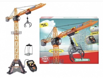 Zdalnie sterowany żuraw Dickie Toys mega crane