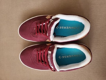 Trampki sneakersy burgund Converse 39
