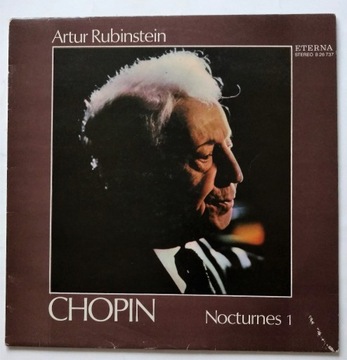 Chopin Rubinstein Nocturnes 1 - LP winyl VG Eterna