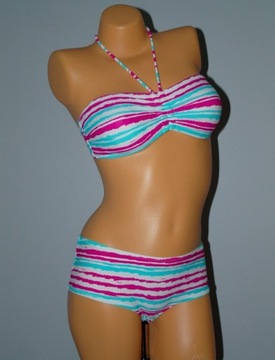 Kostium strój kąpielowy dwuczęściowy bikini 38 M