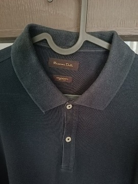 Koszulka Polo Massimo Dutti XL Ciemny Granat