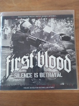 First Blood Silence... LP hard core terror
