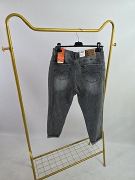 Spodnie jeansowe szare a'la levisy rozmiar XL M. Sara 