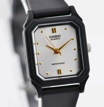 Zegarek damski Casio czarny pasek wąski mały