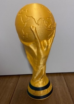 Figurka puchar Fifa World Cup złota wydruk 3D 25cm