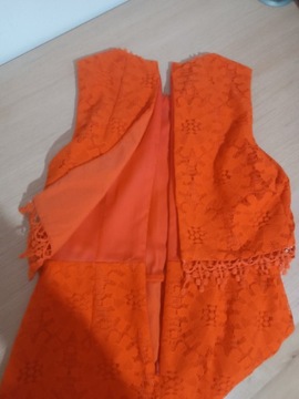 Koronkowa sukienka firmy Topshop używana r 32/34