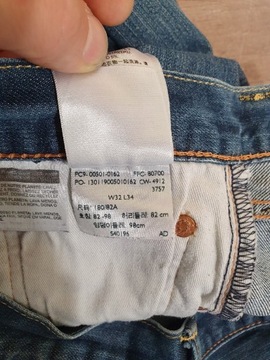 Spodnie jeansowe Levis 501 W32 L34 M 