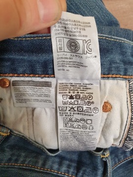 Spodnie jeansowe Levis 501 W32 L34 M 