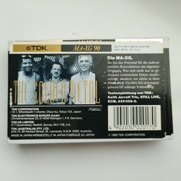  TDK MA-XG90 sygnowana przez Keith Jarret Trio 
