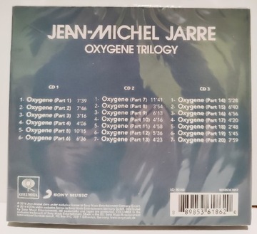 Jean Michel Jarre - Oxygene Trilogy 3 CD DG NOWE 