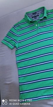 Tommy Hilfiger t-shirt oryginalna koszulka polo  L
