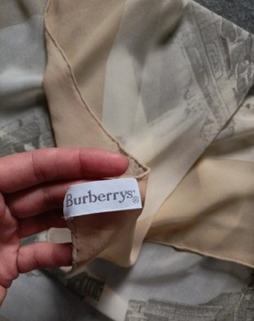 Apaszka jedwab Burberrys ( Burberry) Vintage 